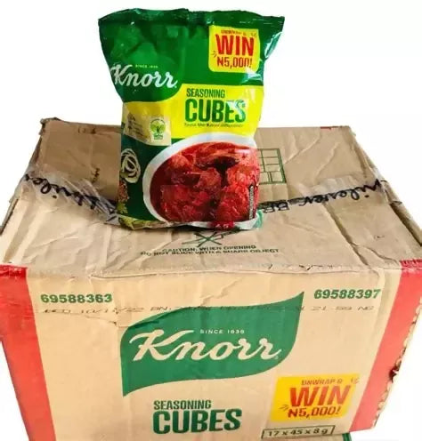 Knorr Chicken Seasoning Cubes (50g) Both pack and Cartons available